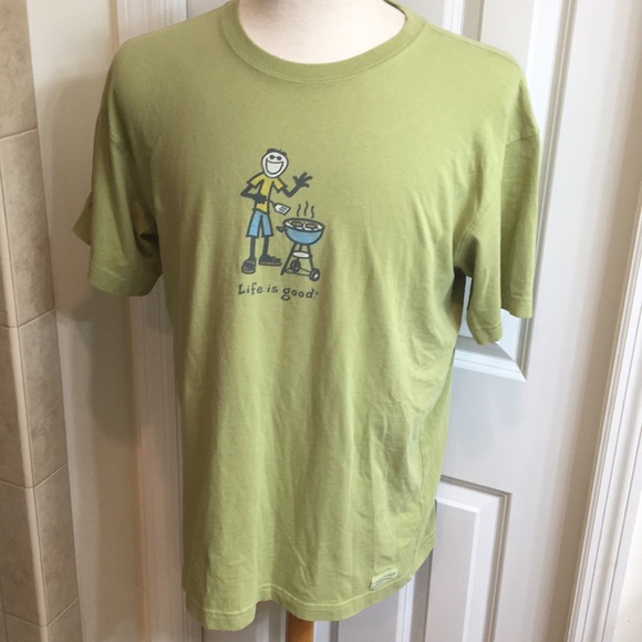 Life Is Good Other - Life is Good Men’s Grillin T-shirt Size M